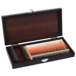 مداد رنگی 12 رنگ فابر کاستل FABERCASTELL به همراه جعبه چوبی (5).jpg