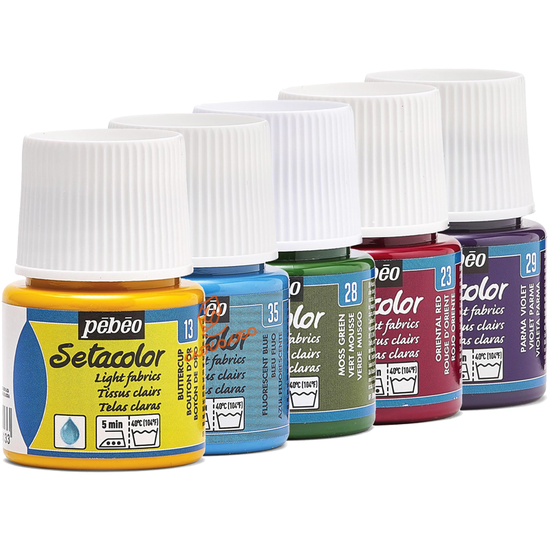 رنگ پارچه ترنسپرنت ستا کالر پ ب او PEBEO