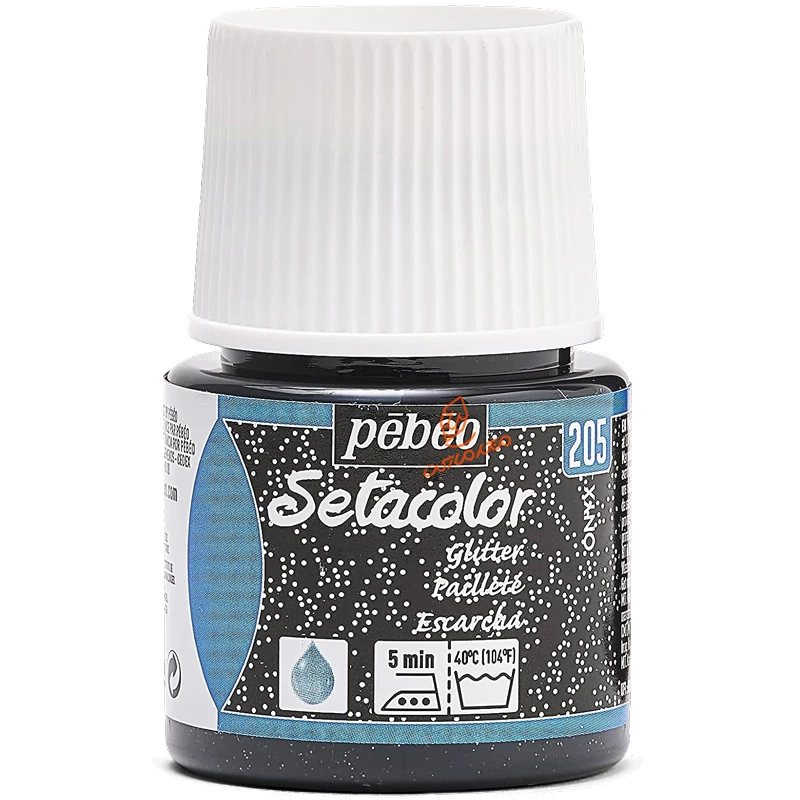 رنگ پارچه گلیتر ستا کالر پبوو PEBEO 205.jpg