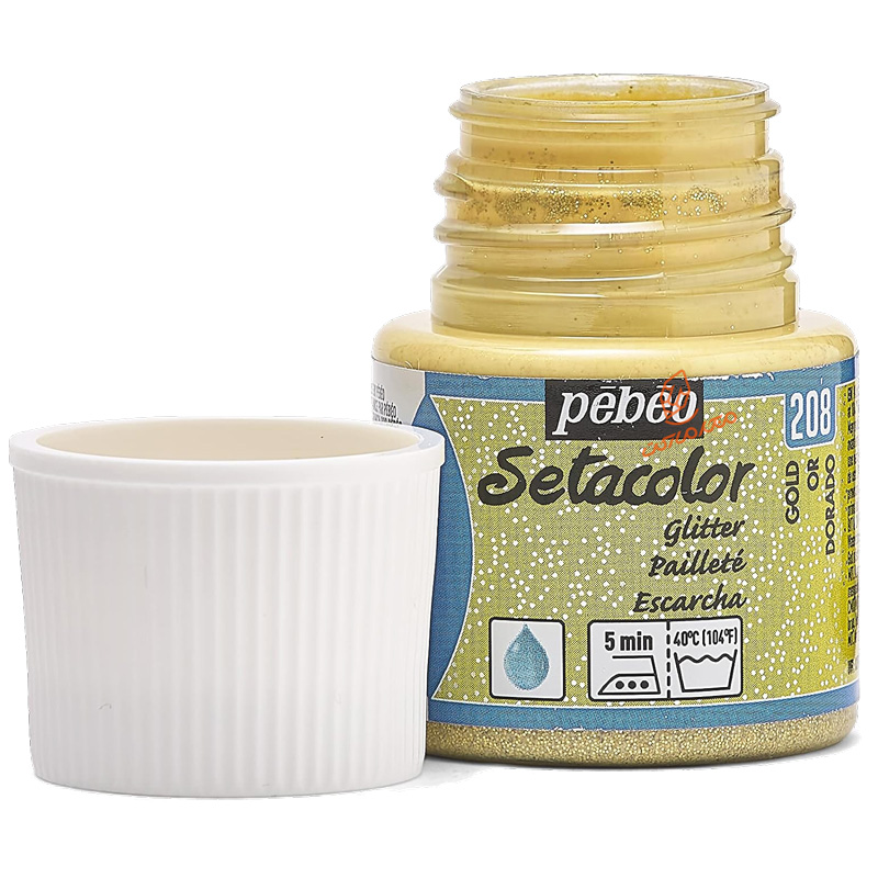رنگ پارچه گلیتر ستا کالر پبوو PEBEO (4).jpg