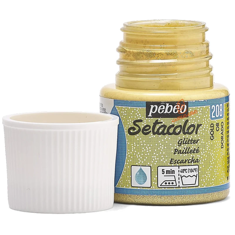 رنگ پارچه گلیتر ستا کالر پبوو PEBEO (4).jpg