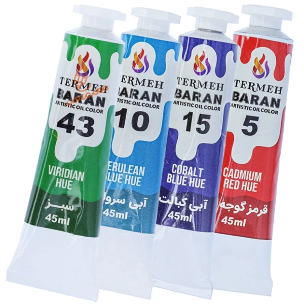 رنگ روغن 45 میل ترمه باران