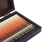مداد رنگی 12 رنگ فابر کاستل FABERCASTELL به همراه جعبه چوبی (2).jpg