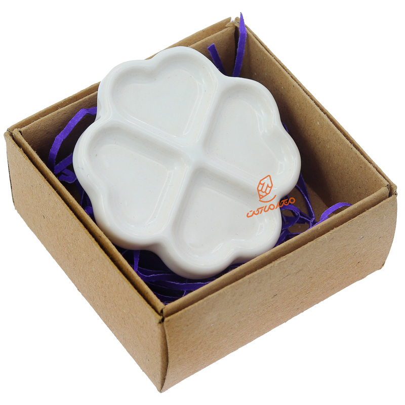 پالت سرامیکی انگشتری طرح گل وندا venda