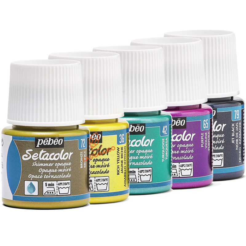 رنگ پارچه اوپک متالیک ستا کالر پ ب او PEBEO