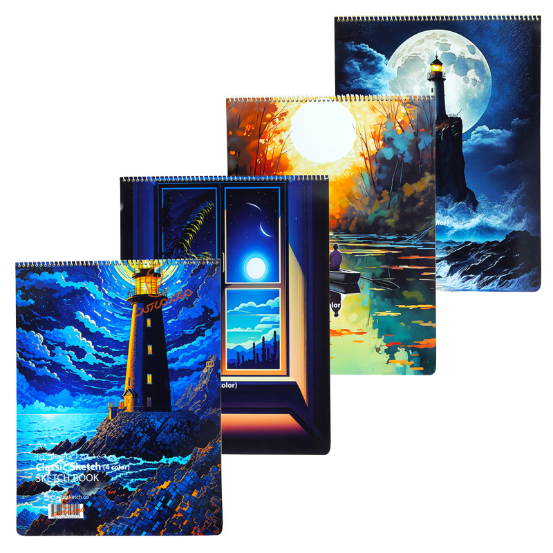 دفتر طراحی 120 _160 گرم کلاسیک classic