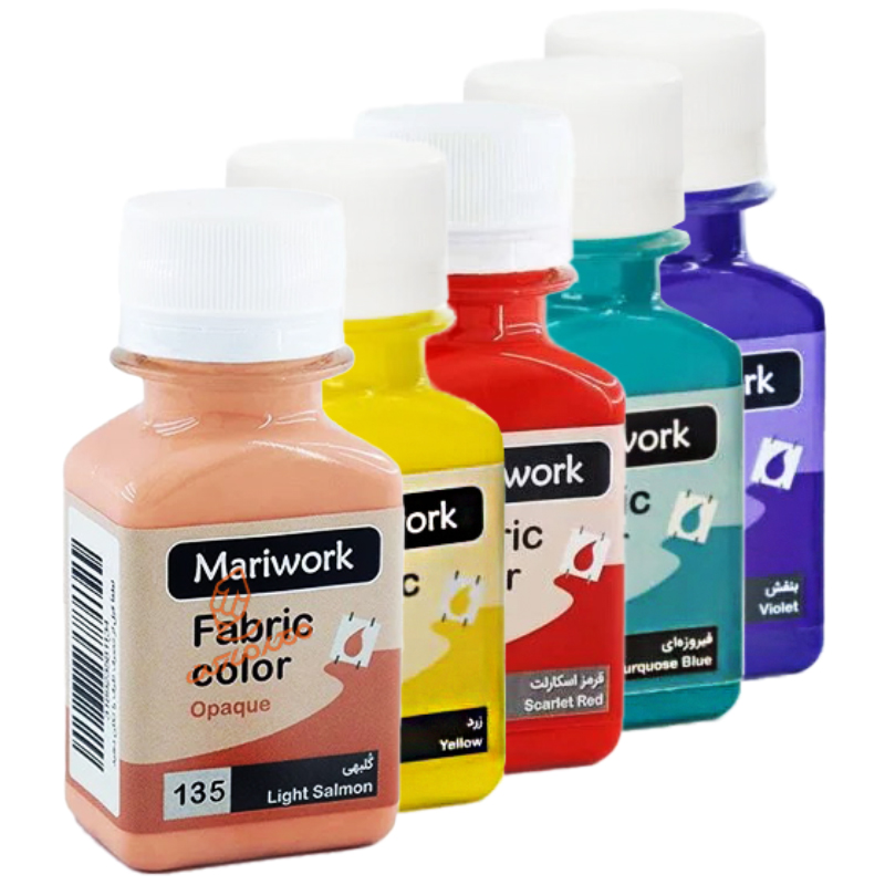 رنگ پارچه اوپک 60 میل ماری ورک MARIWORK
