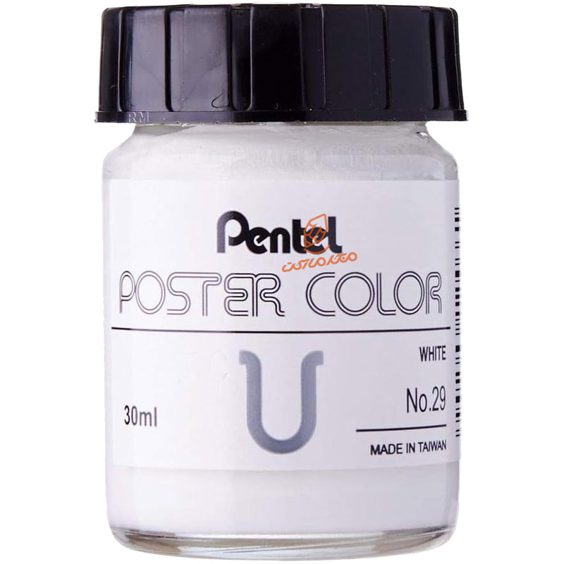 گواش تک عددی پنتل PENTL سفید 29.jpg