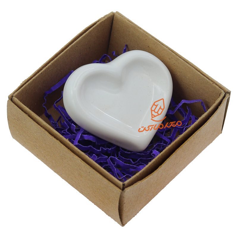 پالت سرامیکی انگشتری طرح قلب وندا venda