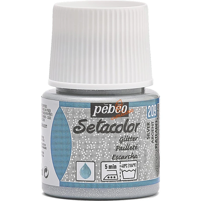 رنگ پارچه گلیتر ستا کالر پبوو PEBEO 209.jpg