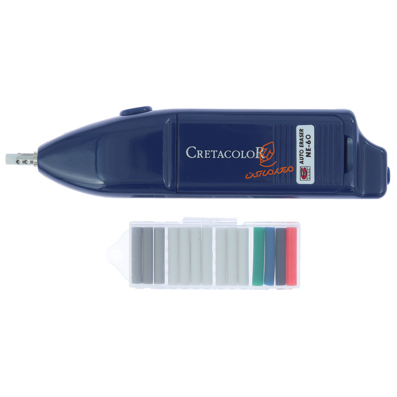 پاک کن برقی مدل 43401 همراه با پاک کن کرتا کالر CRETACOLOR