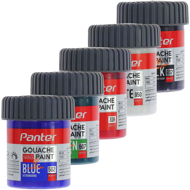 گواش 30 میل تک رنگ پنتر PANTER