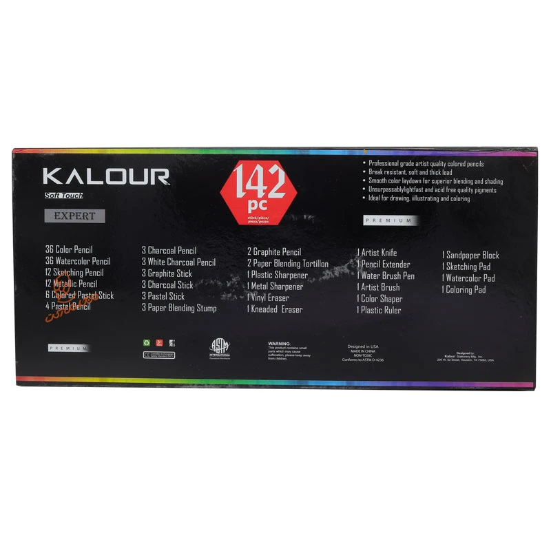  ست هنری و گرافیکی 142 تکه کالور kalour (3).jpg