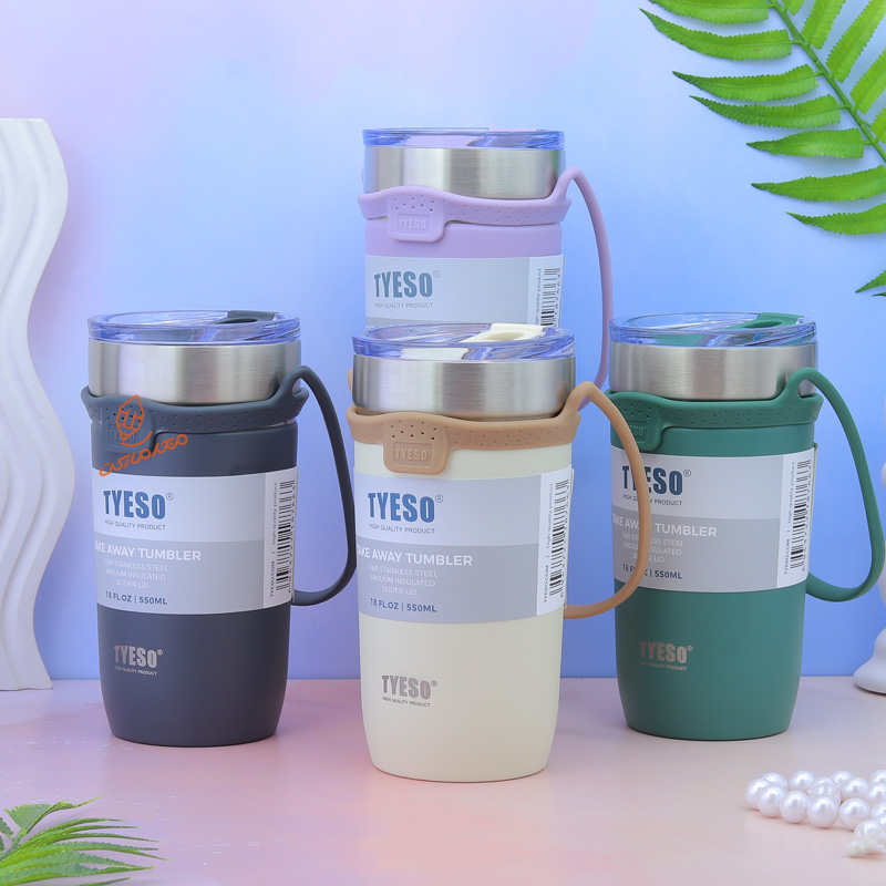 تراول ماگ بند سیلیکونی 550 میل تایسو tyeso (1).jpg