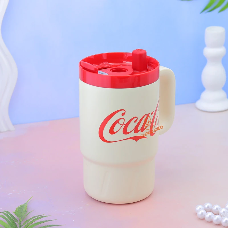تراول ماگ دسته دار 800 میل طرح کوکاکولا COCA COLA (5).jpg