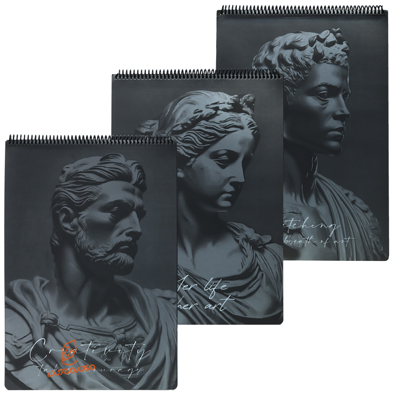 دفتر طراحی A3 سری ROMAN دات نوت