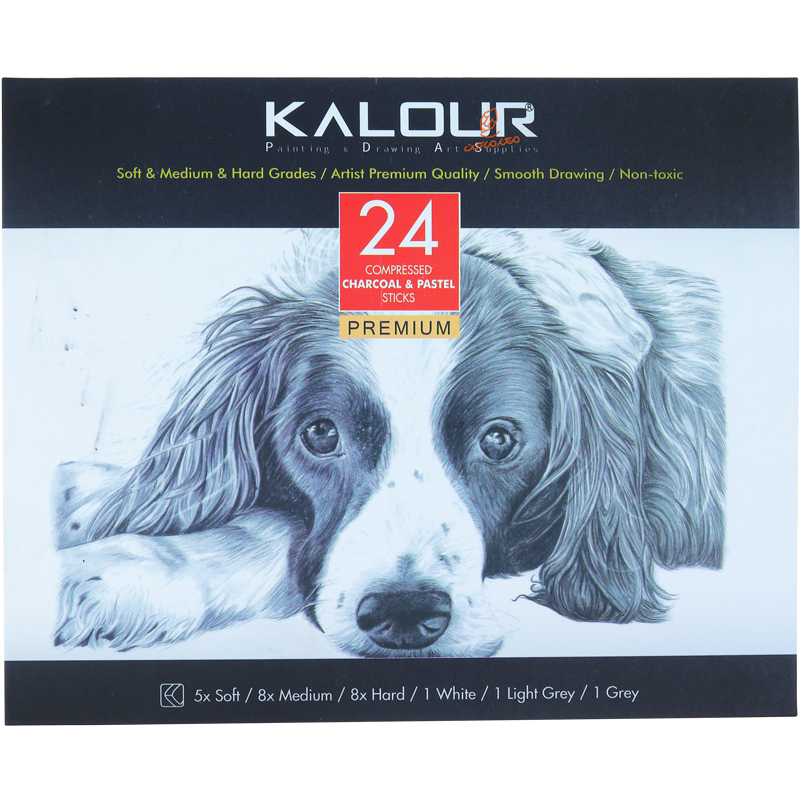 ست ذغال 24 عددی کالور kalour (2).jpg