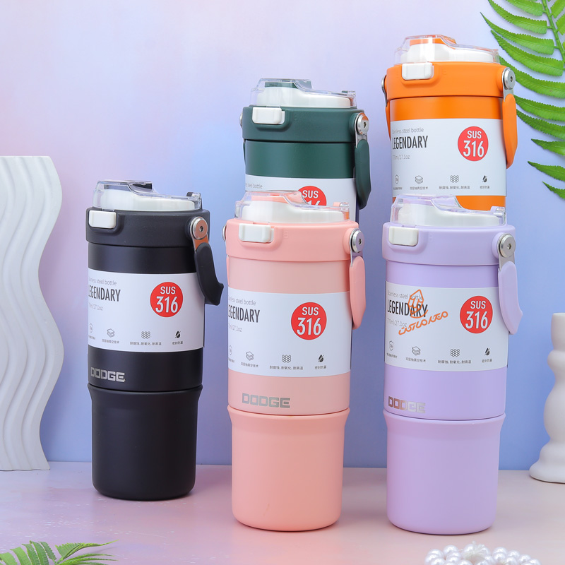 تراول ماگ بزرگ دسته دار کد 23682 دوج DODGE