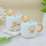 ماگ سرامیکی طرح خرس قهوه ای کد 2077.jpg
