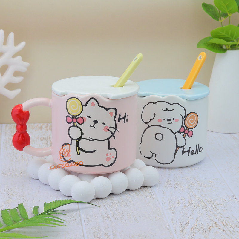 ماگ دسته  دار طرح بره ناقلا کد 6187