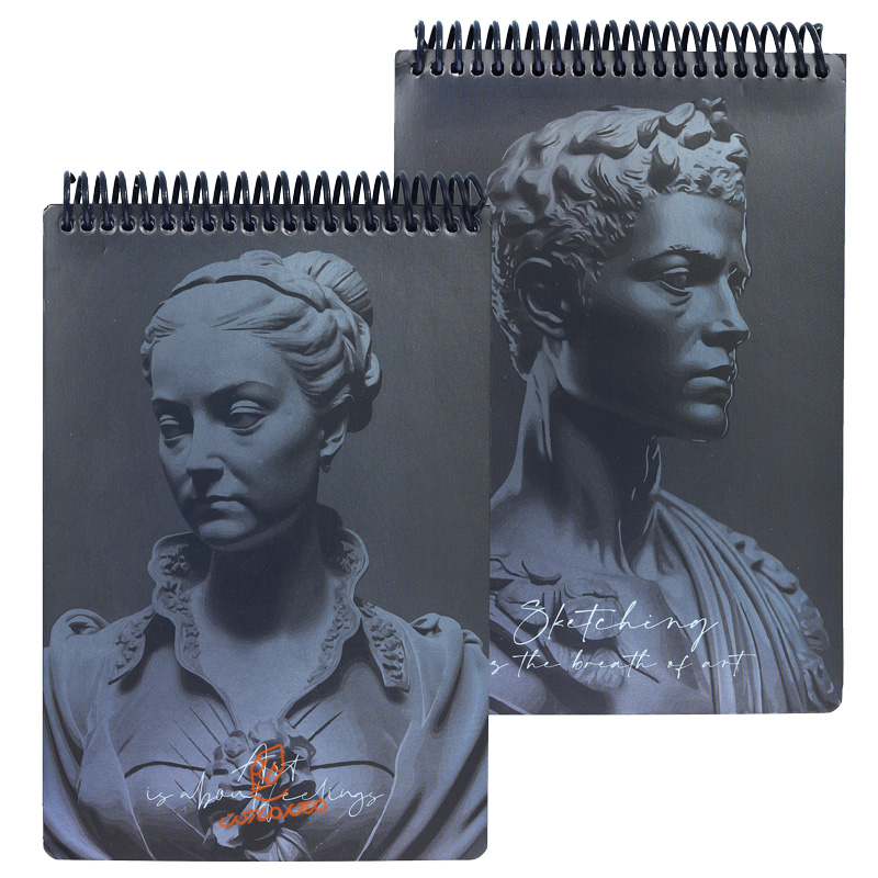 دفتر طراحی A5 سری ROMAN دات نوت