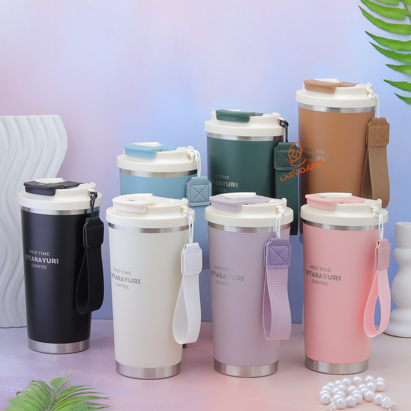 تراول ماگ بند دار 560 میل  SITARAYURI کد 028