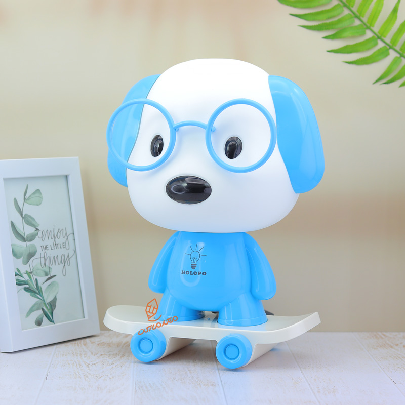 چراغ خواب فانتزی طرح سگ خوشحال HOLOPO (1).jpg