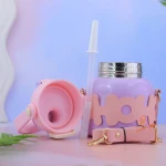 فلاسک فانتزی دسته دار 1099 گنجایش 0.7 لیتر Bear Boss (3).jpg