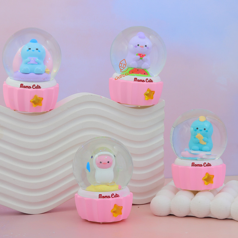 گوی چراغ دار طرح دایناسور کوچولو w031