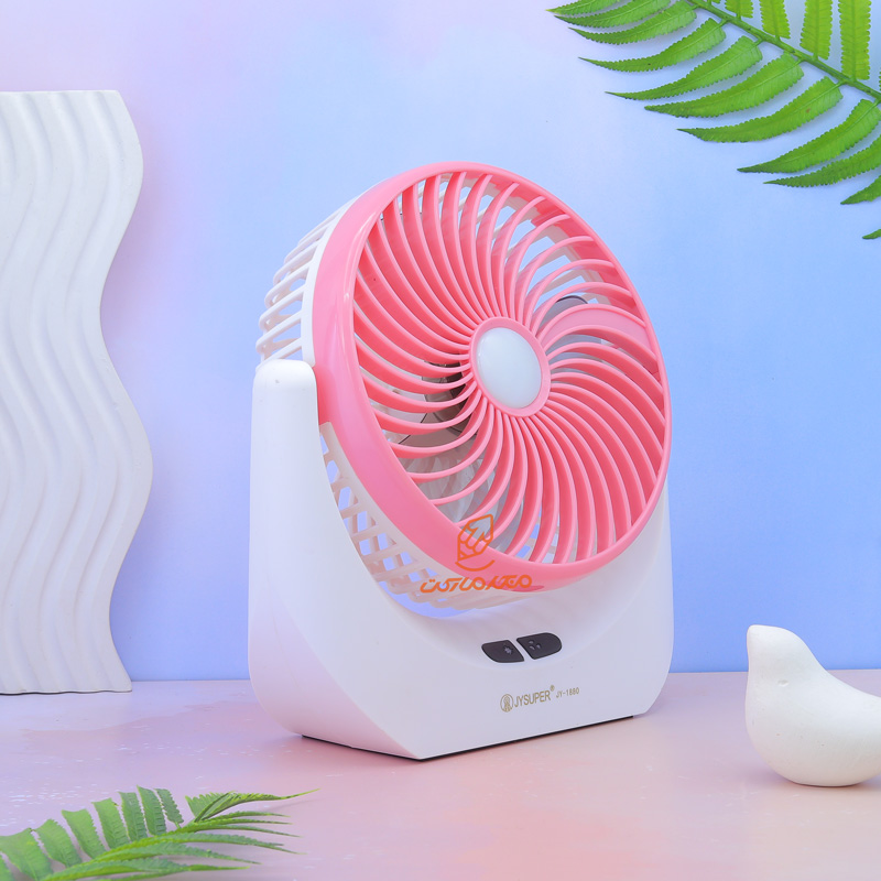 فن (پنکه) پرتابل رومیزی شارژی چراغ دار بزرگ (4).jpg