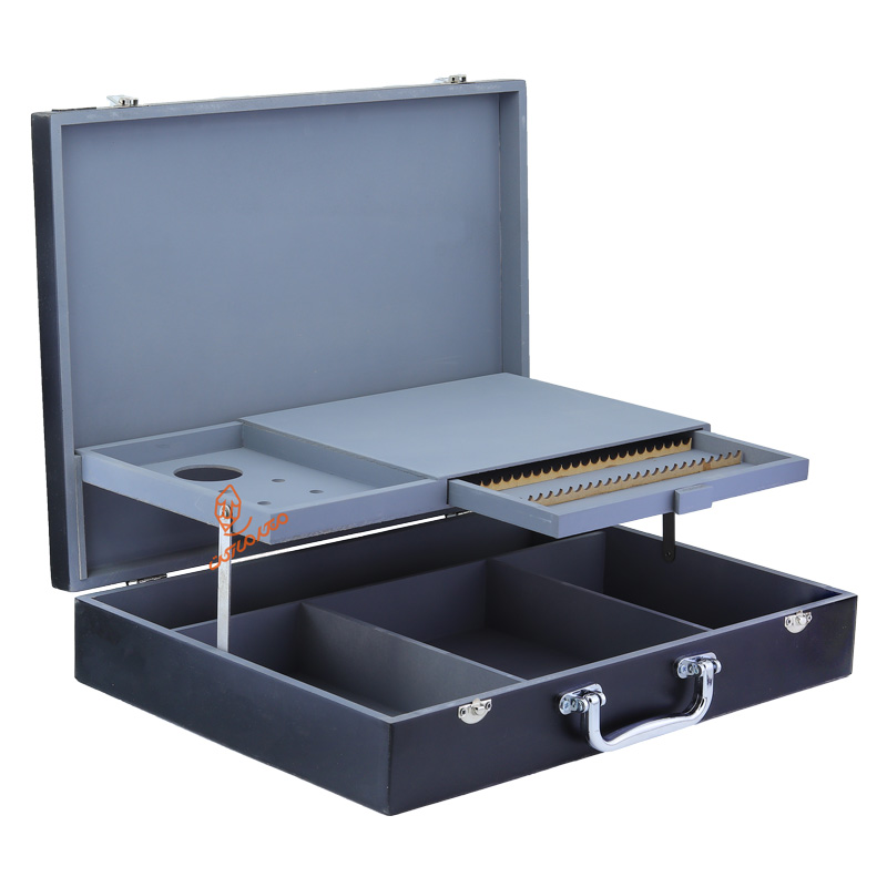 جعبه رنگ 2 طبقه ساده پاتریس