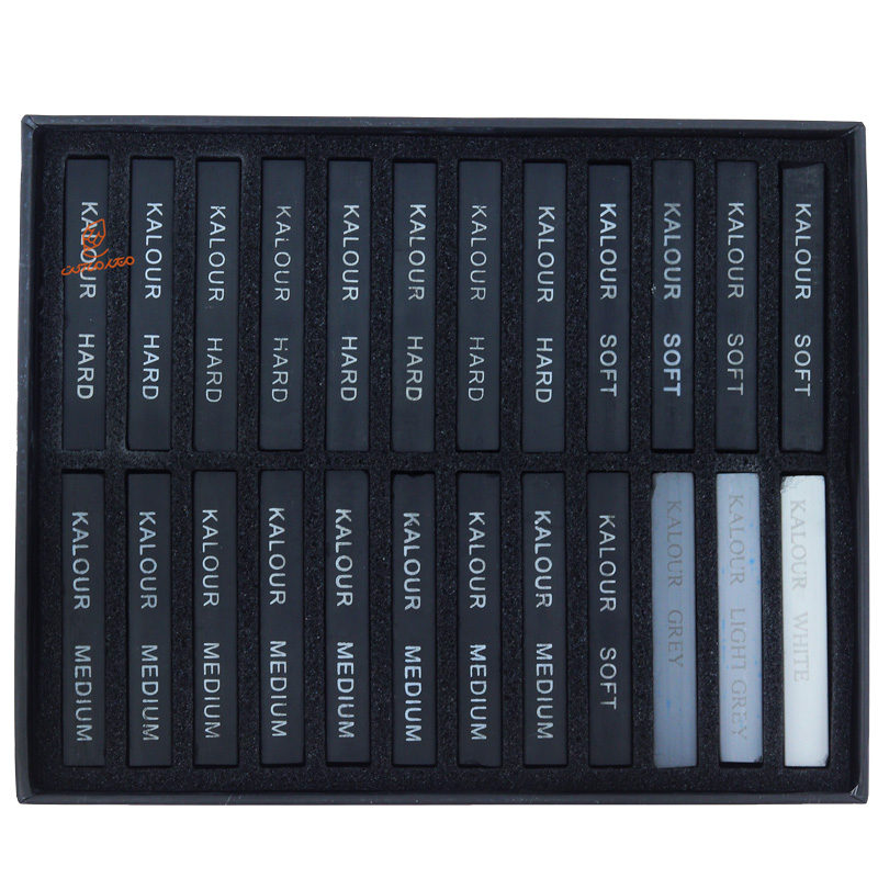 ست ذغال 24 عددی کالور kalour.jpg