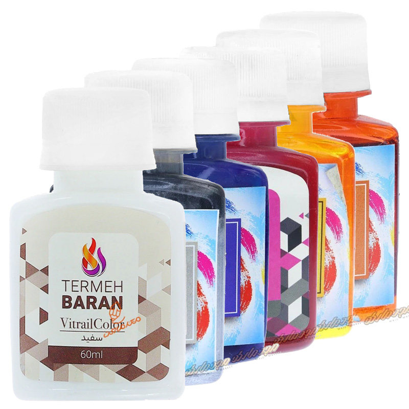 رنگ ویترای (شیشه) ترمه باران TERMEH BARAN