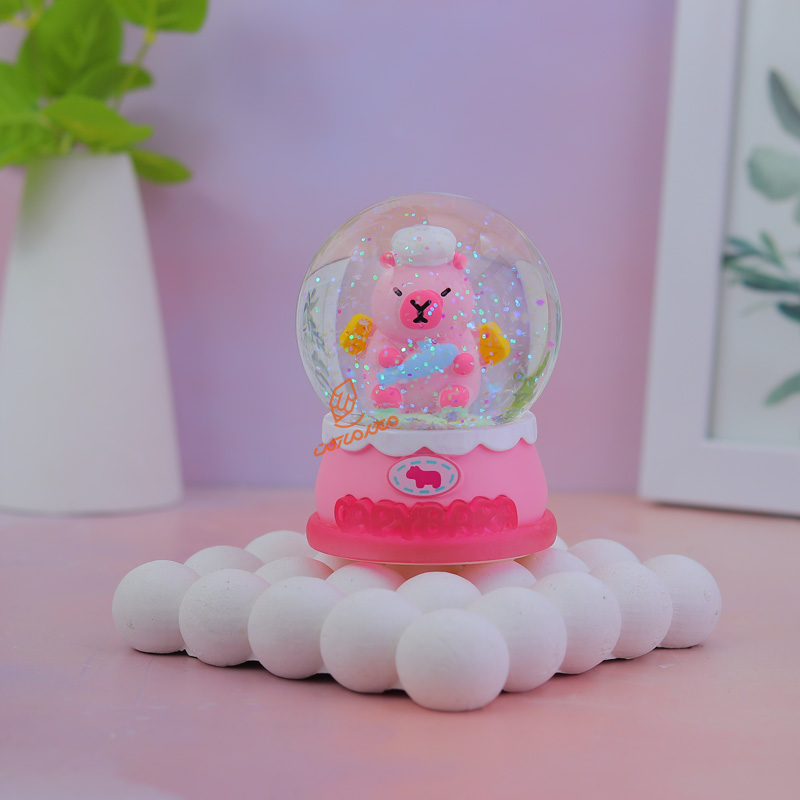 گوی چراغ دار طرح خوک توپولو w035 (4).jpg