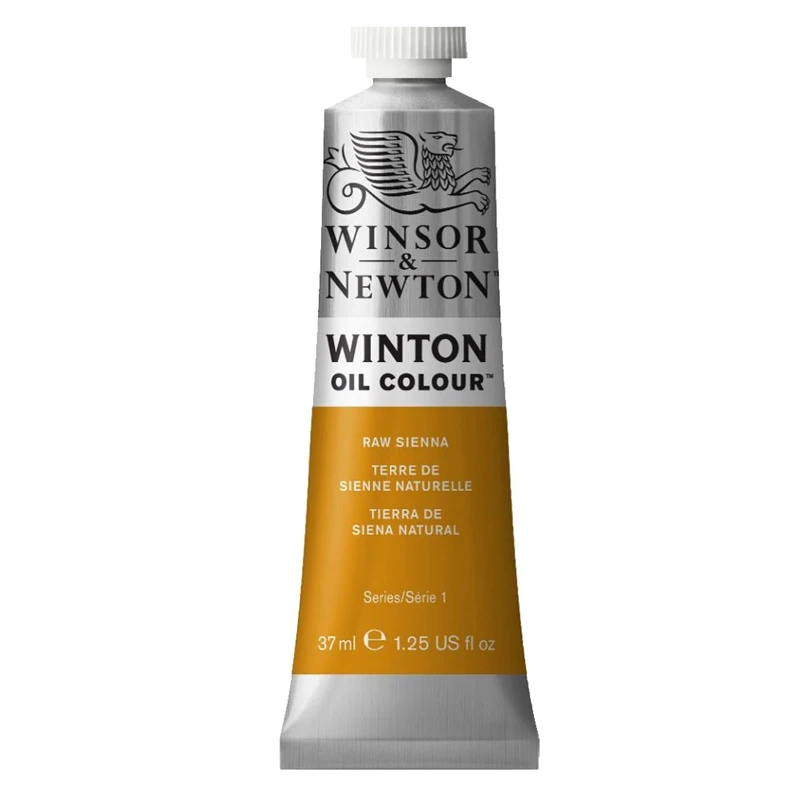 رنگ روغن تک رنگ 37 میل وینزور (Winsor&Winton) - Raw Sienna  34.jpg