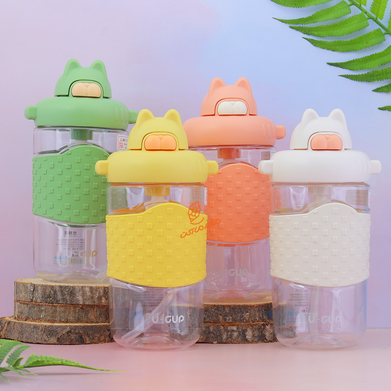 قمقمه فانتزی کد 1356 گنجایش 0.48 مدل گربه