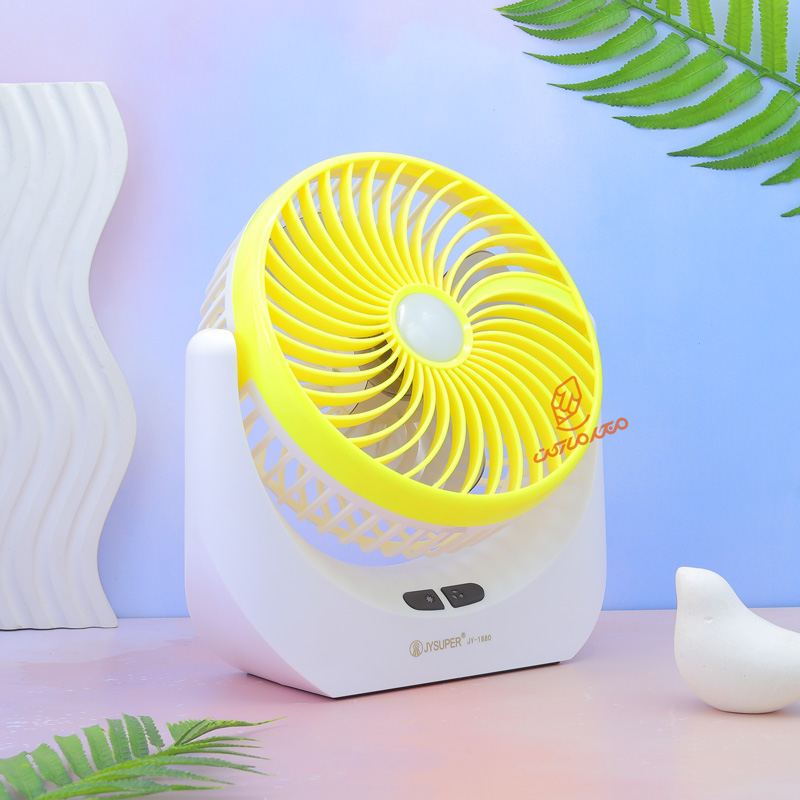 فن (پنکه) پرتابل رومیزی شارژی چراغ دار بزرگ (6).jpg