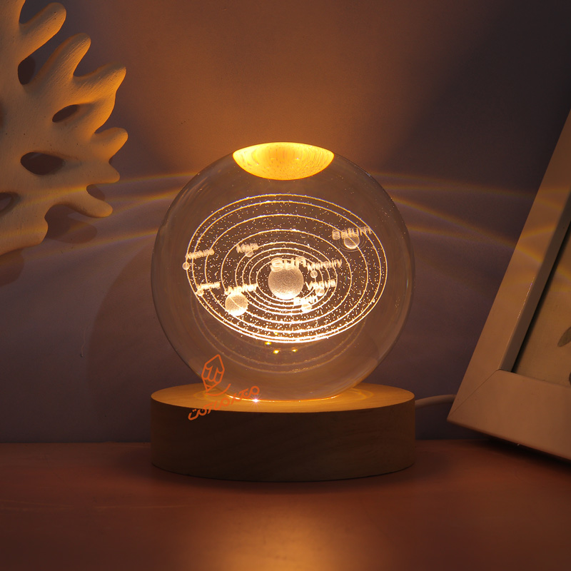 گوی کریستال پایه چوبی بزرگ کد 756 (5).jpg