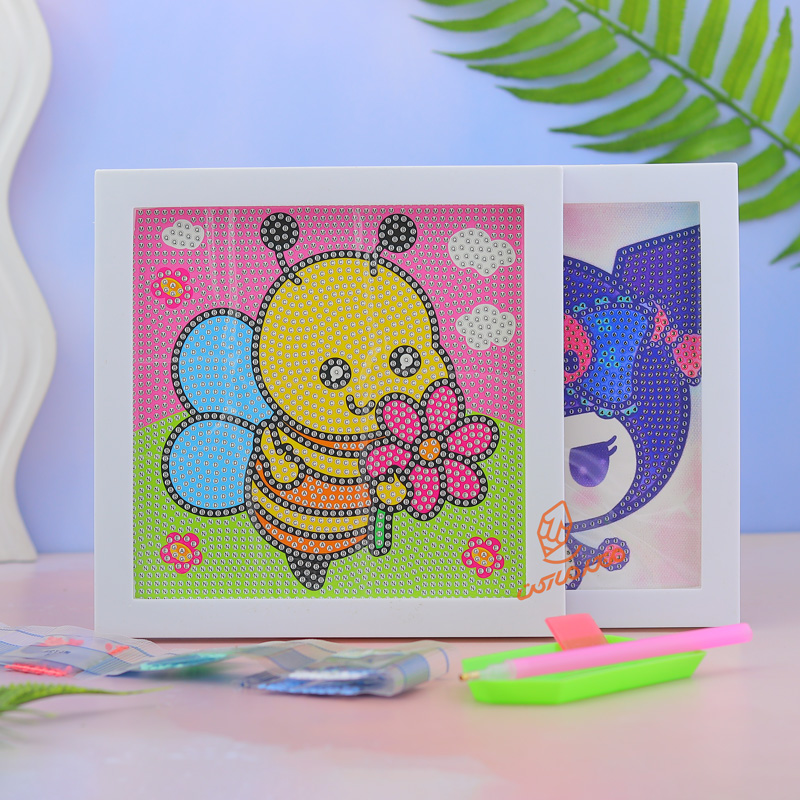 تابلو نقاشی الماسی طرح انیمیشن 18*18 HDS 166