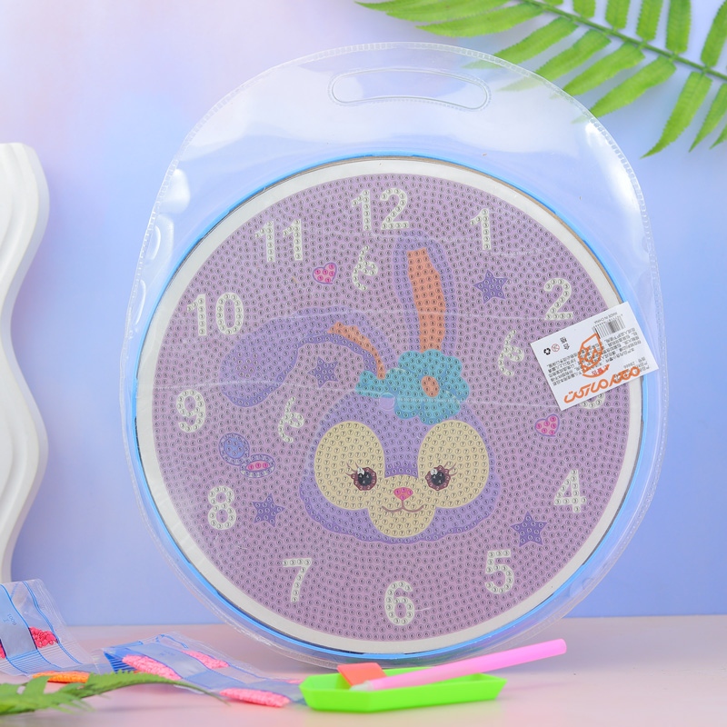 ساعت دیواری مدل نقاشی الماسی M6669 (3).jpg