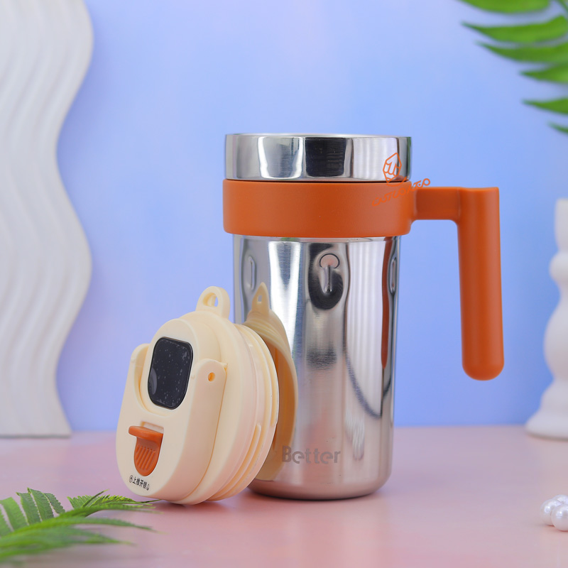 تراول ماگ دسته دار استیل کد 579