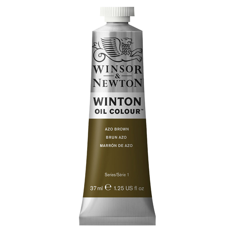 رنگ روغن تک رنگ 37 میل وینزور (Winsor&Winton) - Azo brown.jpg