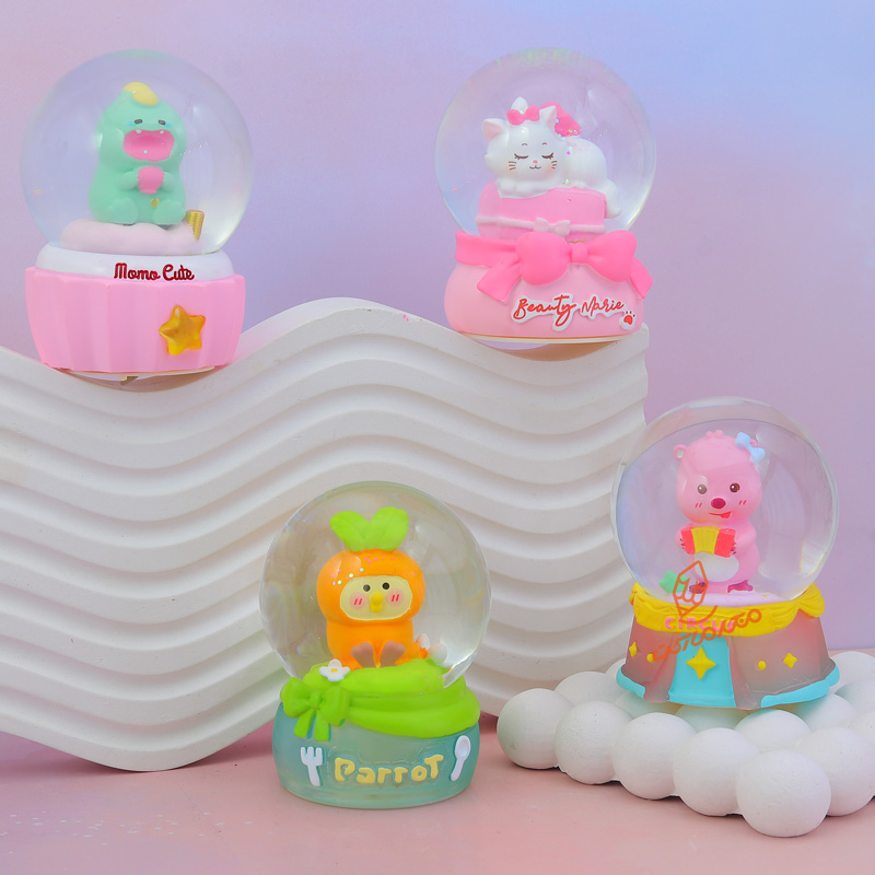 گوی فانتزی چراغ دار طرح حیوانات w030