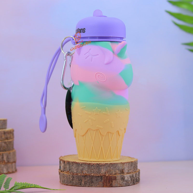 قمقمه سیلیکونی طرح یونی کورن کد 9331 SCHOOLFANS