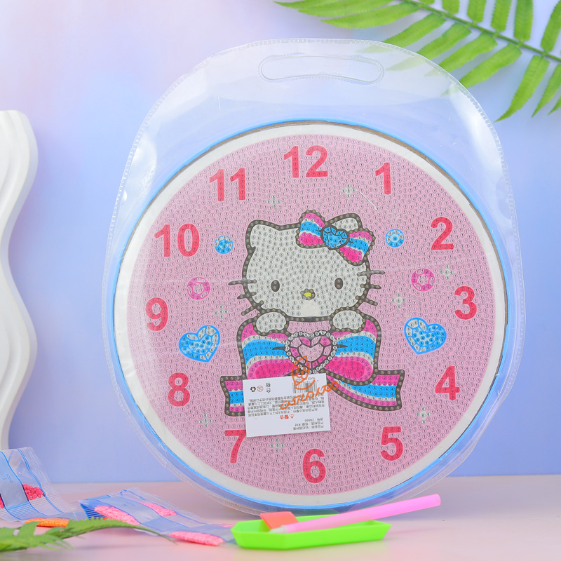 ساعت دیواری مدل نقاشی الماسی M6669