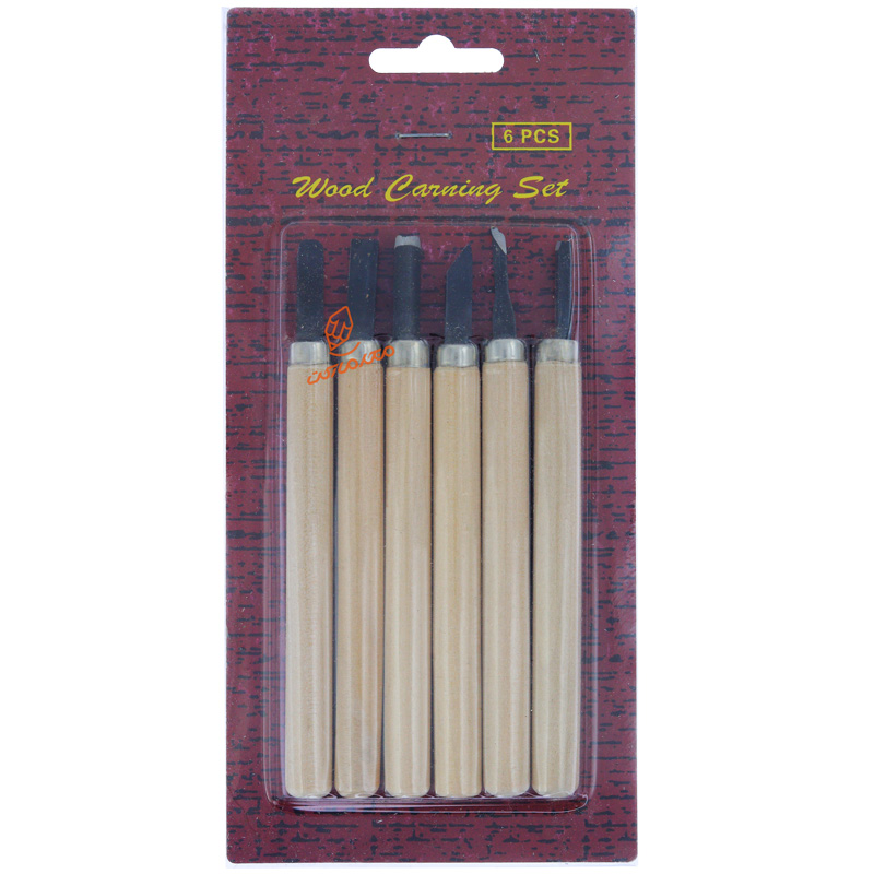 مغار دسته چوبی 6 عددی