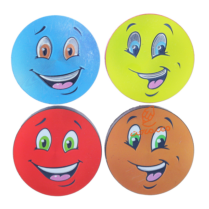 تخته پاک کن وایت برد مغناطیسی طرح ایموجی کد LF-513