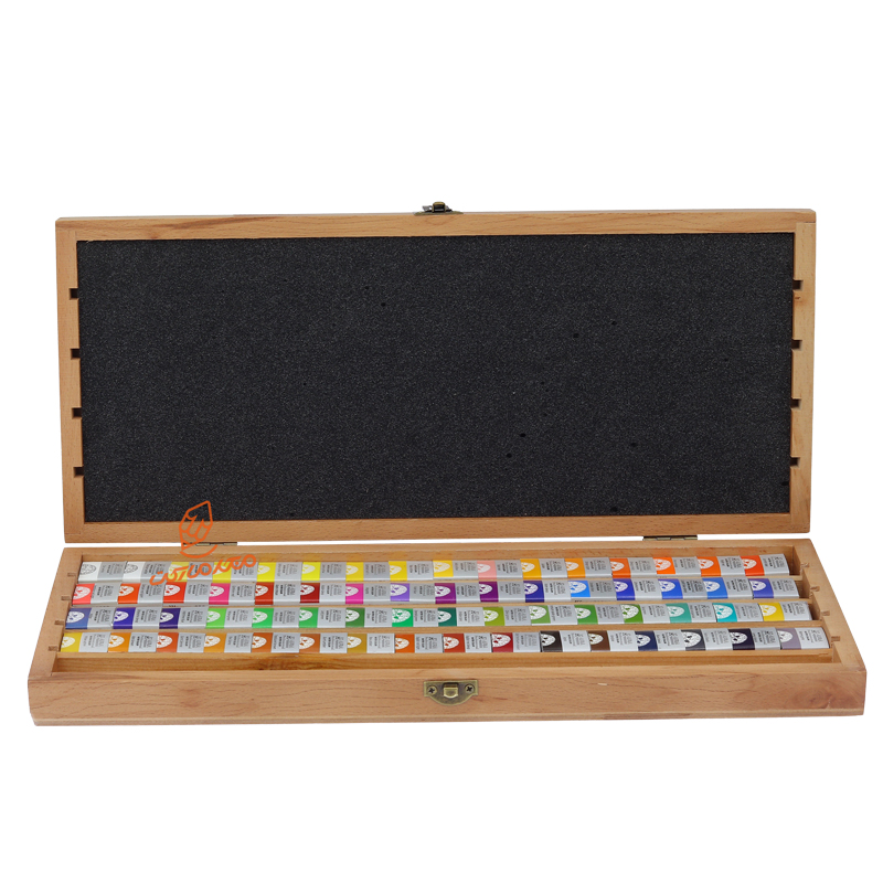 آبرنگ 64 رنگ جعبه چوبی افرا (2).jpg