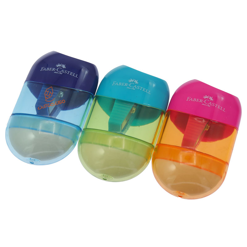 تراش پاک کن مخزن دار تک سوراخ  183604  بیضی  فابرکاستل FABERCASTELL