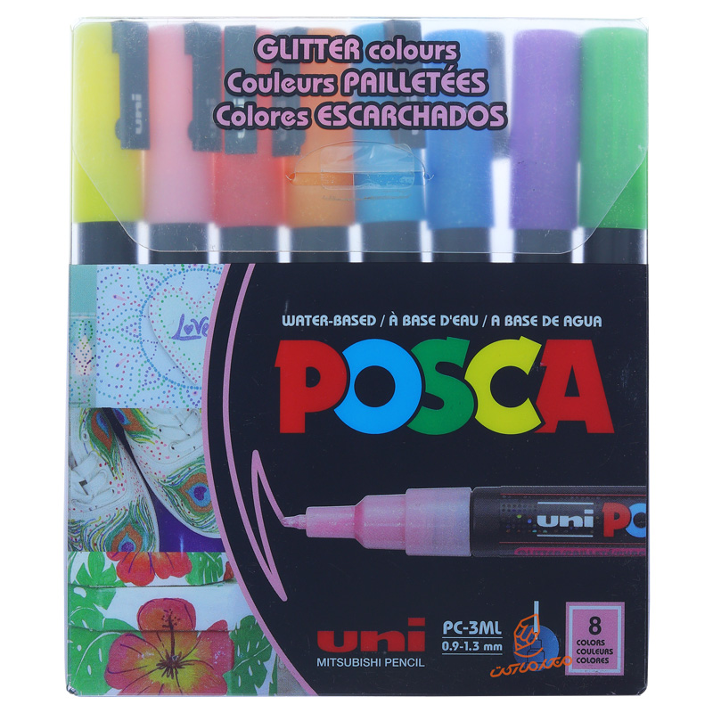 ماژیک 8 رنگ مدل اکلیلی پوسکا POSCA